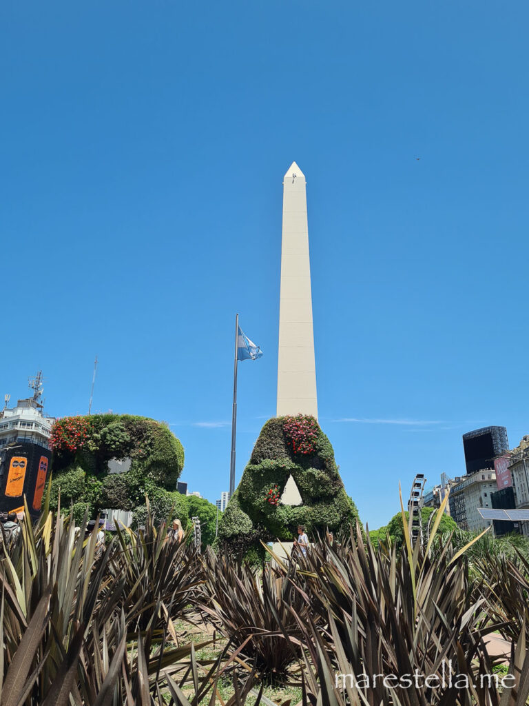 Obelisk, Buenos Aires, Argentinien