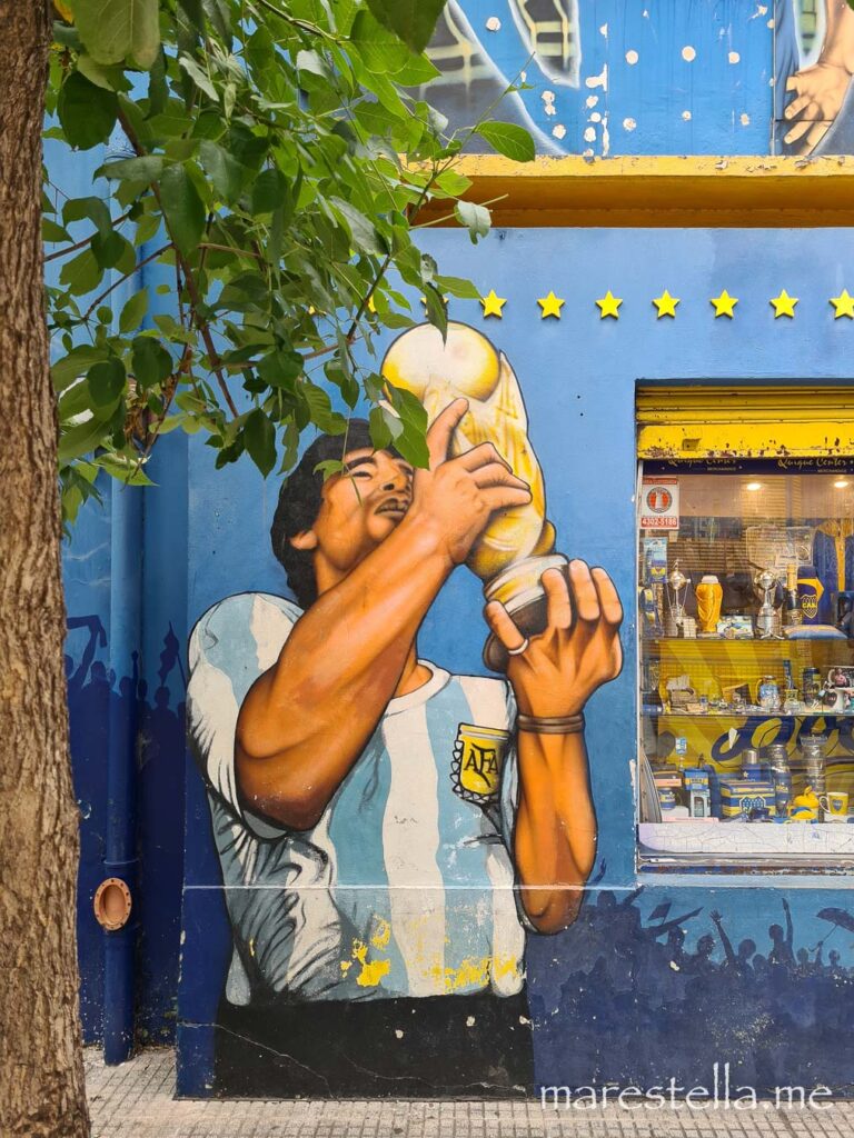 Mural, Buenos Aires, Argentinien