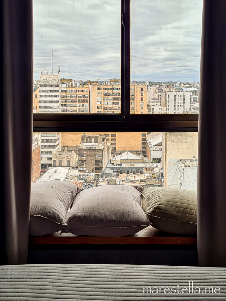 Ausblick über Cordoba vom Apartement